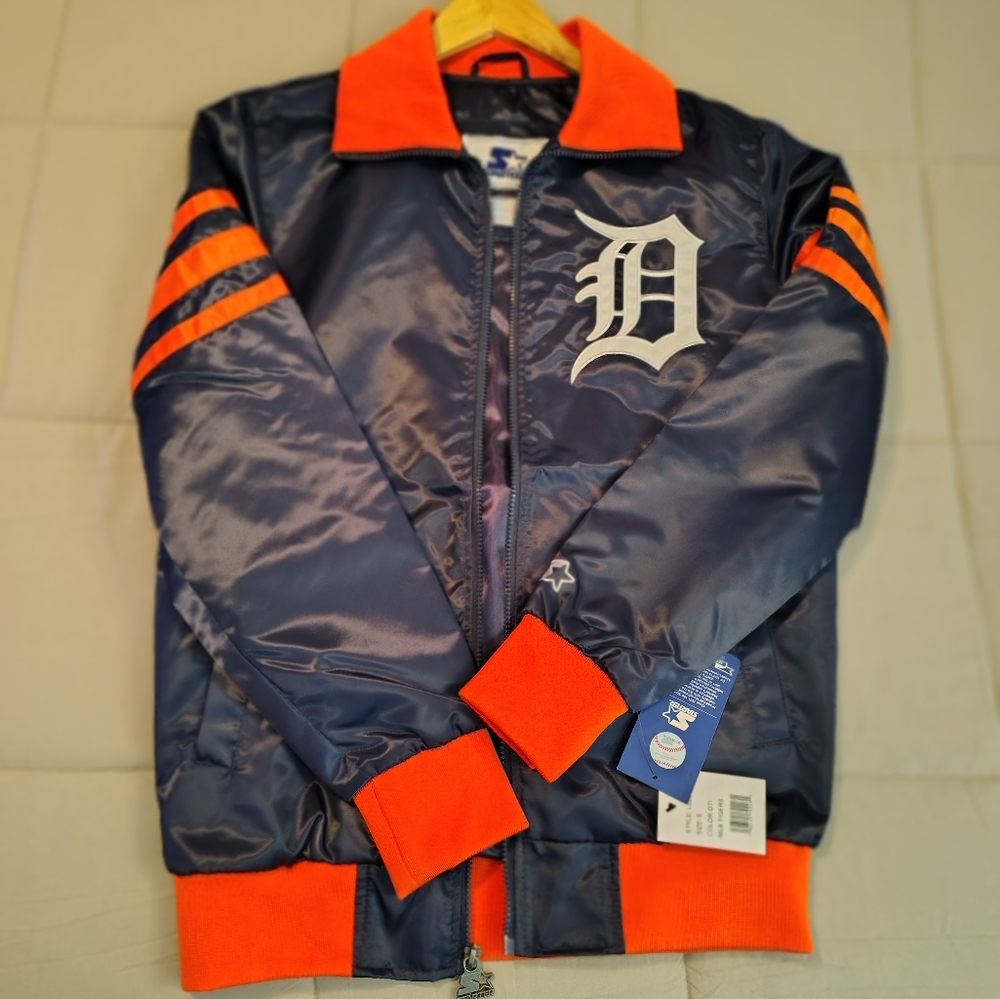 Detroit Tiger 🐯‼️🐯🐯🐯 starter jacket men